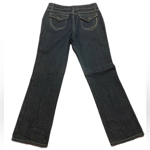 Nine West dark denim boot cut jeans size 10/29. - Picture 2 of 8